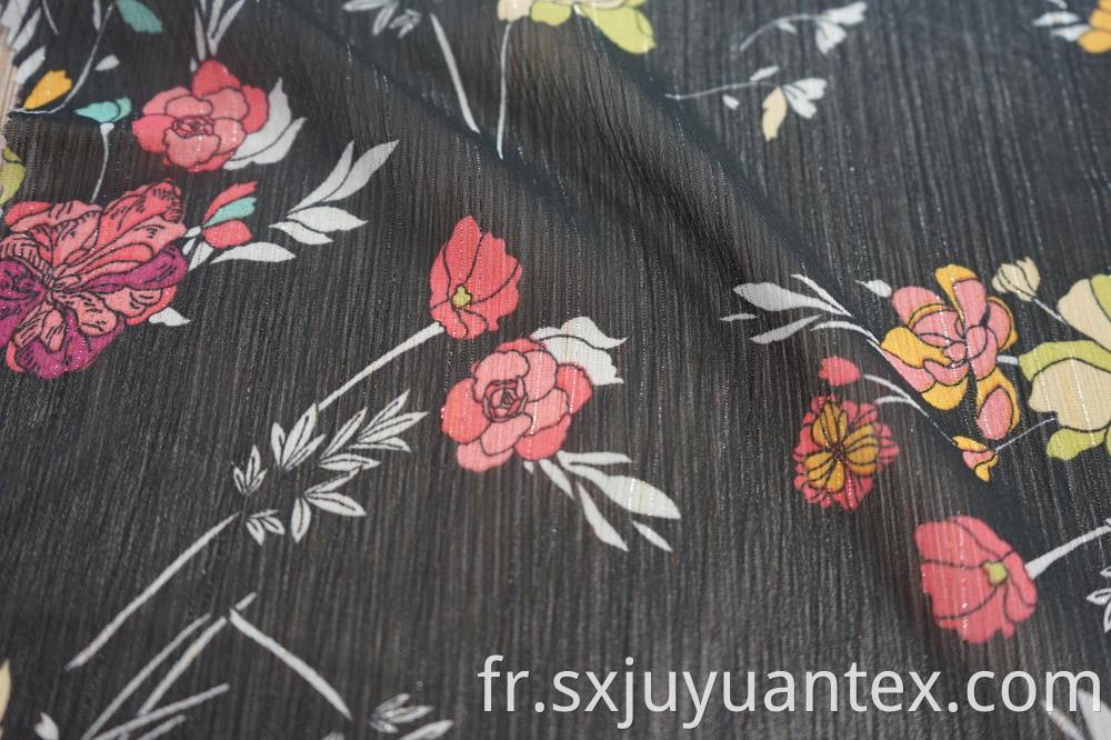 Polyester Lurex Fabric